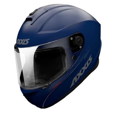 Axxis Drakan Mat Blue Full Face Kask ( Şeffaf Vizör )