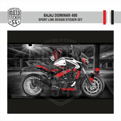 Bajaj Dominar 400 Sport Line Design Kırmızı