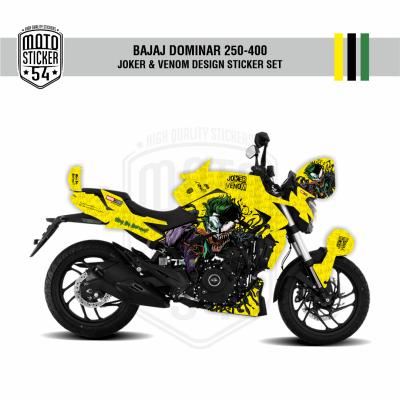 Bajaj Dominar Joker & Venom Design Görsel 5