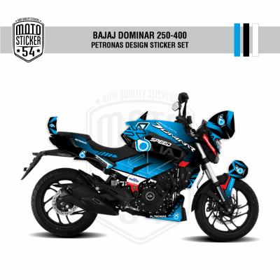 Bajaj Dominar Petronas Design Görsel Mavi