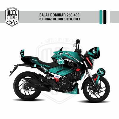 Bajaj Dominar Petronas Design Görsel Turkuaz