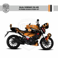 Bajaj Dominar Petronas Design Görsel Turuncu 