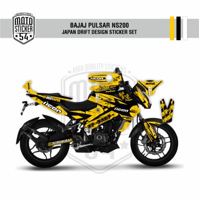 Bajaj Pulsar NS200 Japan Drift Design Görsel 11