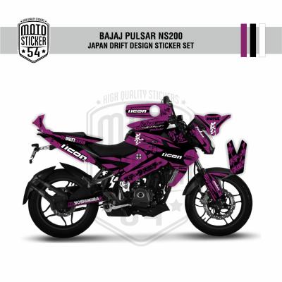 Bajaj Pulsar NS200 Japan Drift Design Görsel 15