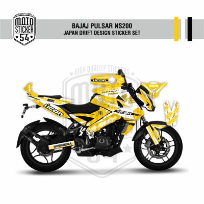 Bajaj Pulsar NS200 Japan Drift Design Görsel 3