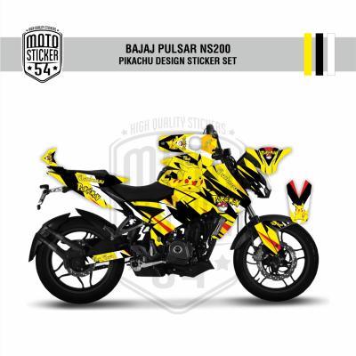Bajaj Pulsar NS200 Pikachu Design Görsel 1.png
