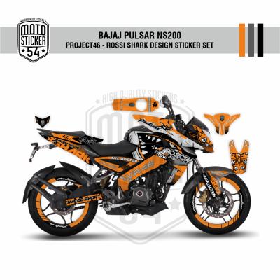 Bajaj Pulsar NS200 Project46 - Rossi Shark Design Görsel 11