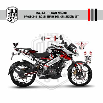 Bajaj Pulsar NS200 Project46 - Rossi Shark Design Görsel 12