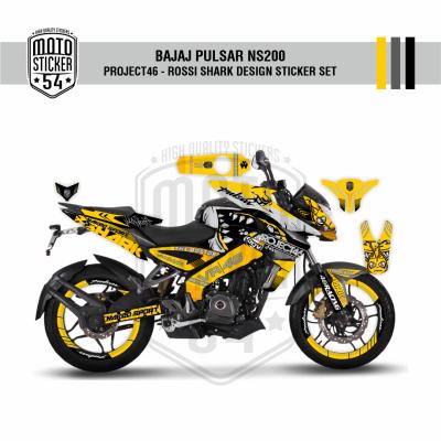 Bajaj Pulsar NS200 Project46 - Rossi Shark Design Görsel 8