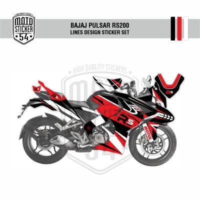 Bajaj Pulsar RS200 Lines Design Görsel Renk 2
