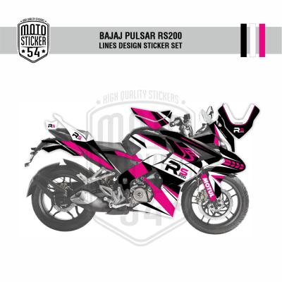 Bajaj Pulsar RS200 Lines Design Görsel Renk 5