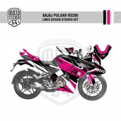 Bajaj Pulsar RS200 Lines Design Görsel Renk 6