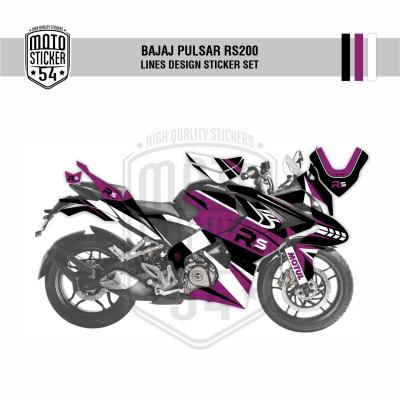 Bajaj Pulsar RS200 Lines Design Görsel Renk 8