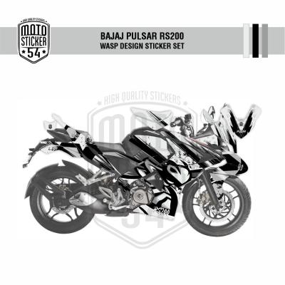 Bajaj Pulsar RS200 Wasp Design Görsel Açık Gri