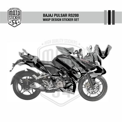 Bajaj Pulsar RS200 Wasp Design Görsel Gri