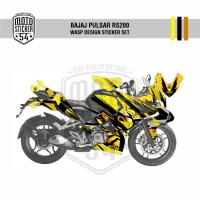 Bajaj Pulsar RS200 Wasp Design Görsel Sarı