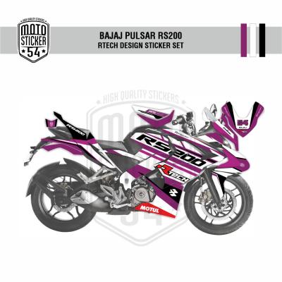 Bajaj Pulsar Rtech Design Görsel Mor
