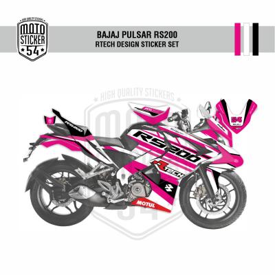 Bajaj Pulsar Rtech Design Görsel Pembe
