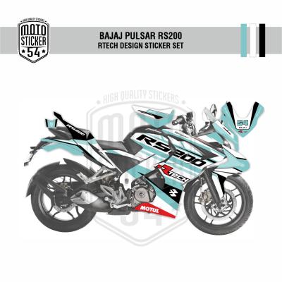Bajaj Pulsar Rtech Design Görsel Turkuaz