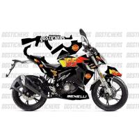 BENELLİ 125 S - ŞİMŞEK MC QUIN DESIGN -SİYAH