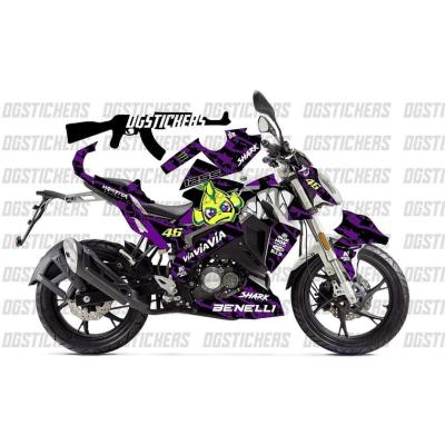 Benelli 125 S- SHARK DESEN MOR