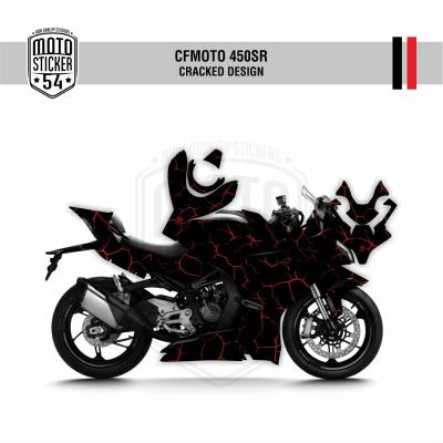 CF MOTO 450 SR CRACKED DESIGN MODEL 2
