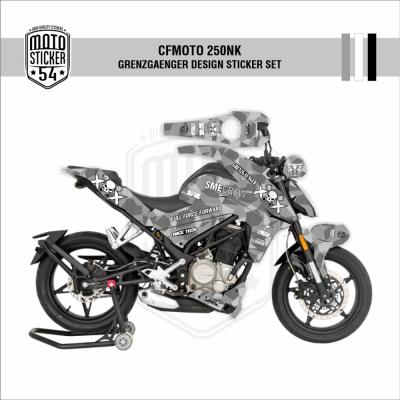 CFMOTO 250NK Grenzgaenger Design Siyah Görsel Gri