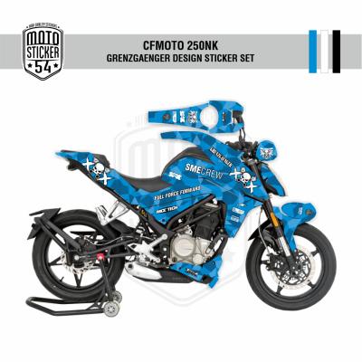 CFMOTO 250NK Grenzgaenger Design Siyah Görsel Mavi