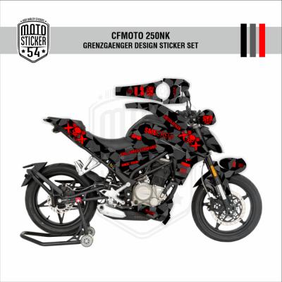 CFMOTO 250NK Grenzgaenger Design Siyah Görsel Siyah Kırmızı