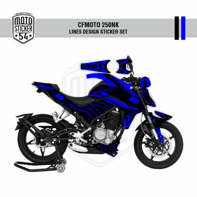 CFMOTO 250NK Lines Design 88 Görsel Siyah Lacivert