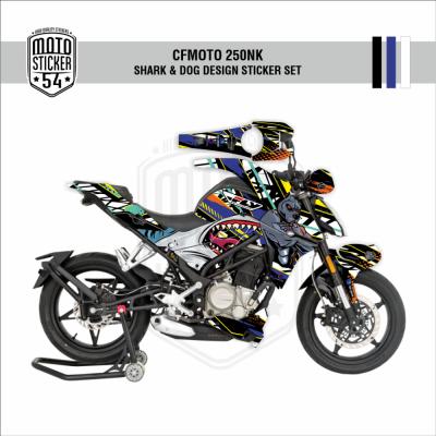 CFMOTO 250NK Shark & Dog Design Görsel 1