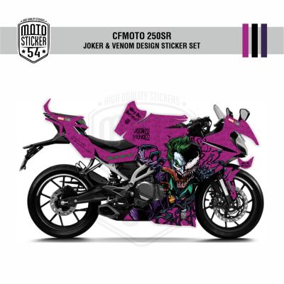 CFMOTO 250SR Joker & Venom Design Görsel Mor