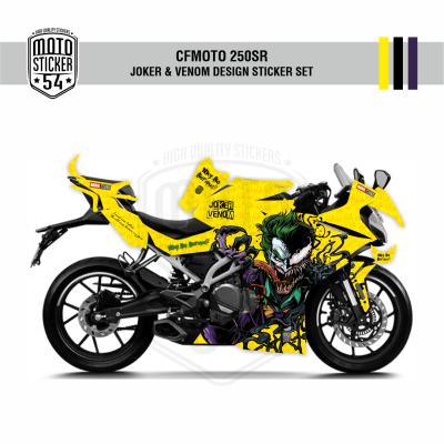 CFMOTO 250SR Joker & Venom Design Görsel Sarı