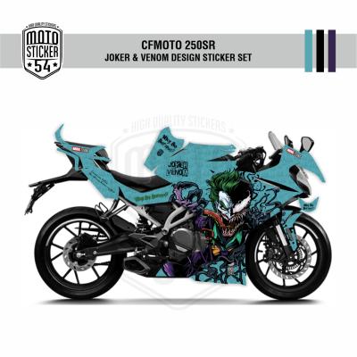CFMOTO 250SR Joker & Venom Design Görsel Turkuaz