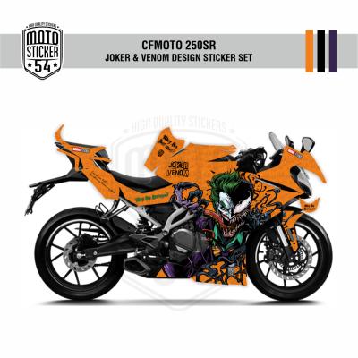 CFMOTO 250SR Joker & Venom Design Görsel Turuncu
