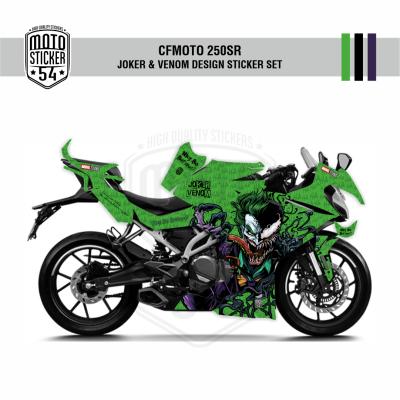 CFMOTO 250SR Joker & Venom Design Görsel Yeşil