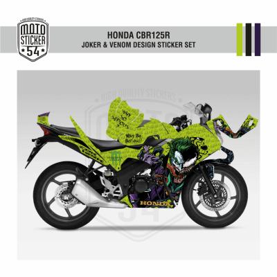 Honda CBR125R Joker & Venom Design Görsel Yeşil 1.png