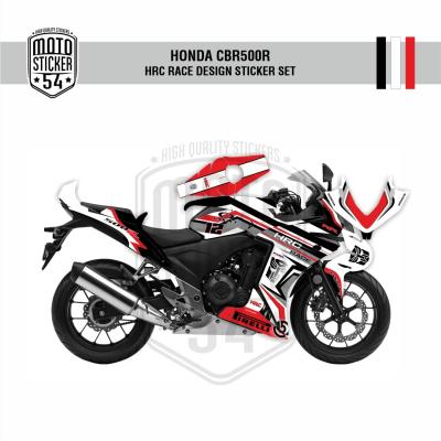 HONDA CBR500R HRC RACE DESIGN- BEYAZ