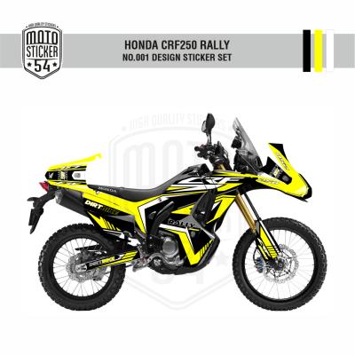 Honda CRF250 Rally Design No001 Sİyah Sarı Görsel 1.png