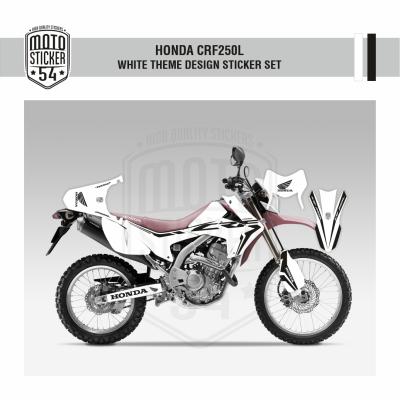 Honda CRF250L White Theme Design Görsel 1.png