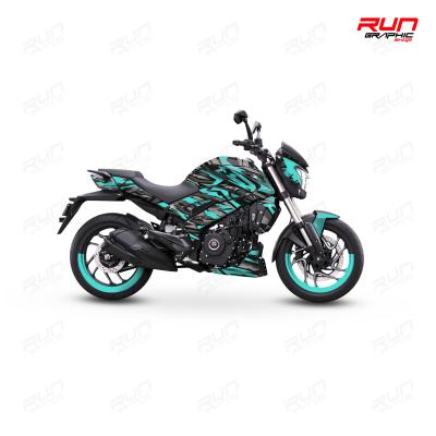 BAJAJ DOMİNAR 250- 400 KARIŞIK ÇİZGİ SU YEŞİLİ GRİ