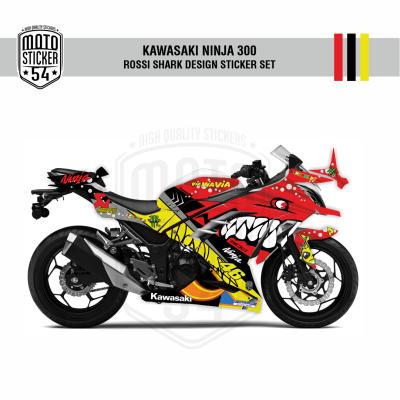 Kawasaki Ninja 300 Rossi Shark Design Görsel 2.png