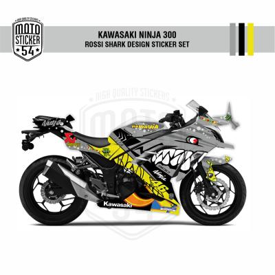 Kawasaki Ninja 300 Rossi Shark Design Görsel 4.png