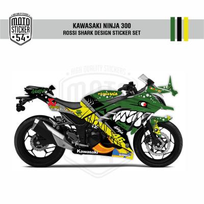 Kawasaki Ninja 300 Rossi Shark Design Görsel 7.png