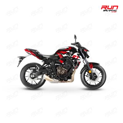 MT 07 RED BLACK KIRMIZI SİYAH