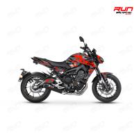 MT 09 KARMA GRİ KIRMIZI