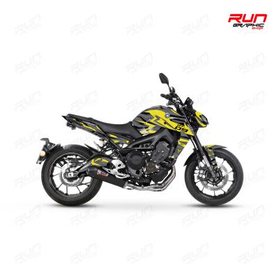 MT 09 KARMA GRİ SARI