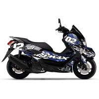 NMAX FOX DCESIGN MAVİ