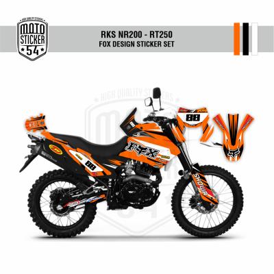 RKS NR200-RT250 FOX DESİGN TURUNCU