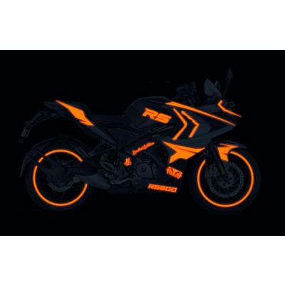 rs 200 reflektif turuncu set